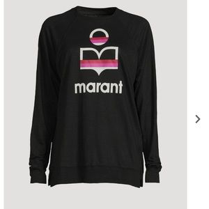 Isabel Marant Etoile long sleeve linen tee